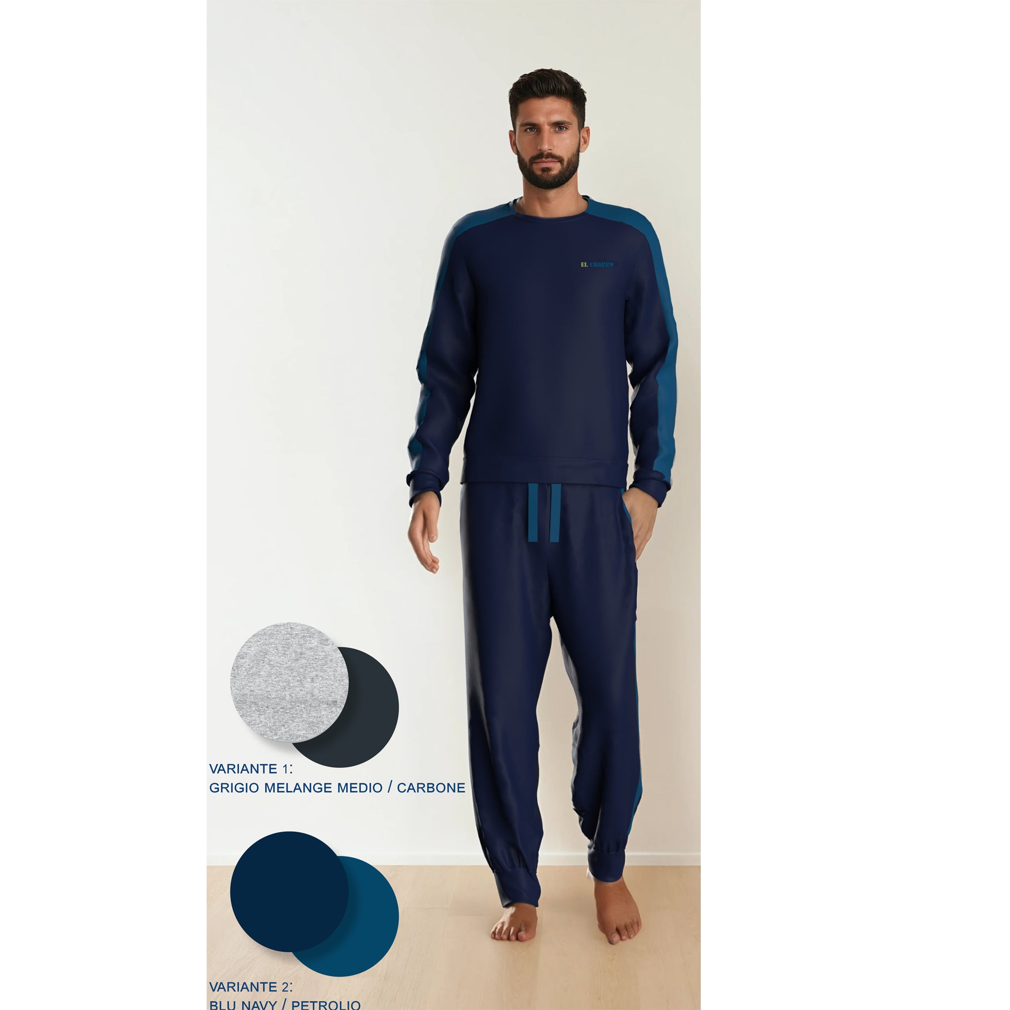 pigiama uomo in caldo cotone