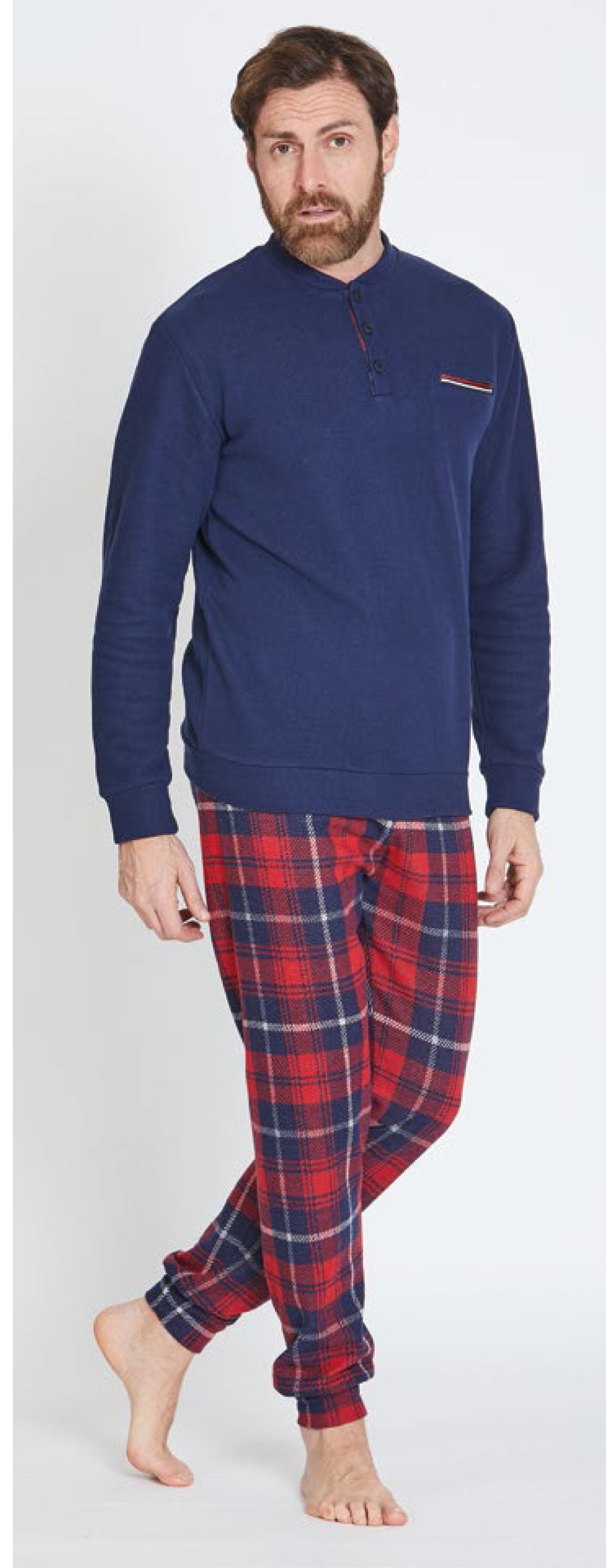 pigiama uomo in caldo cotone