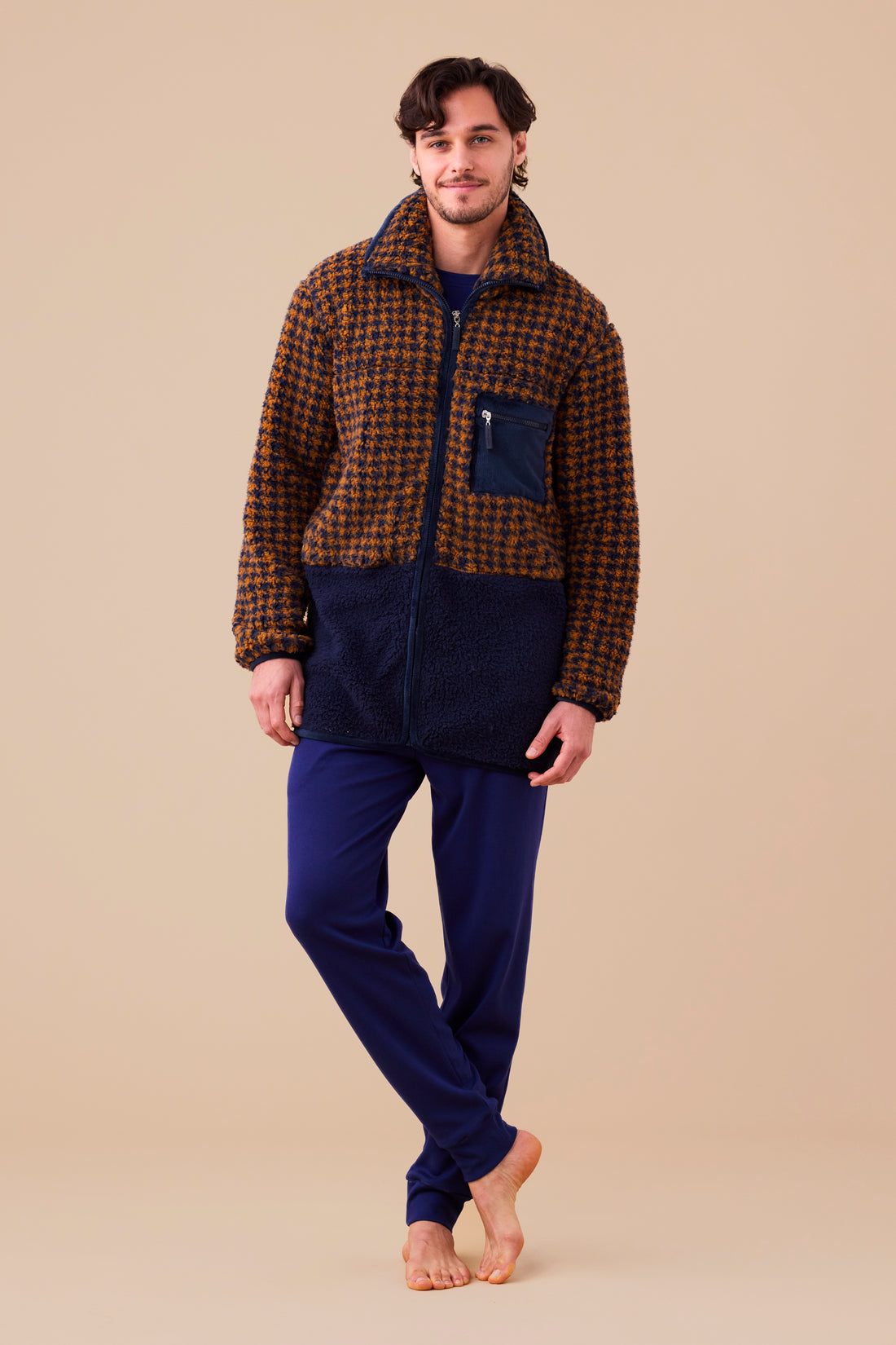 giacca uomo eco agnellino