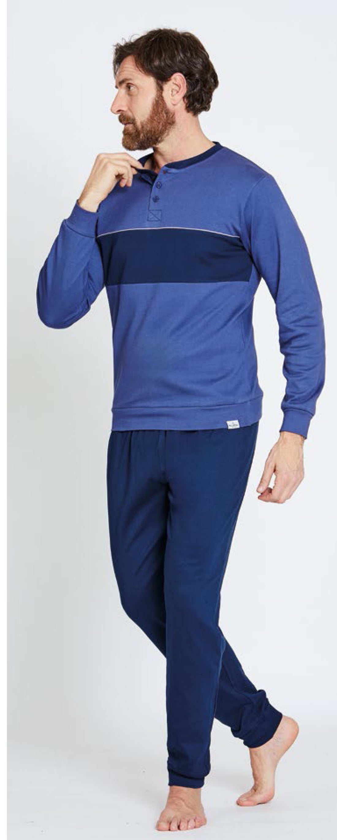 pigiama uomo in caldo cotone