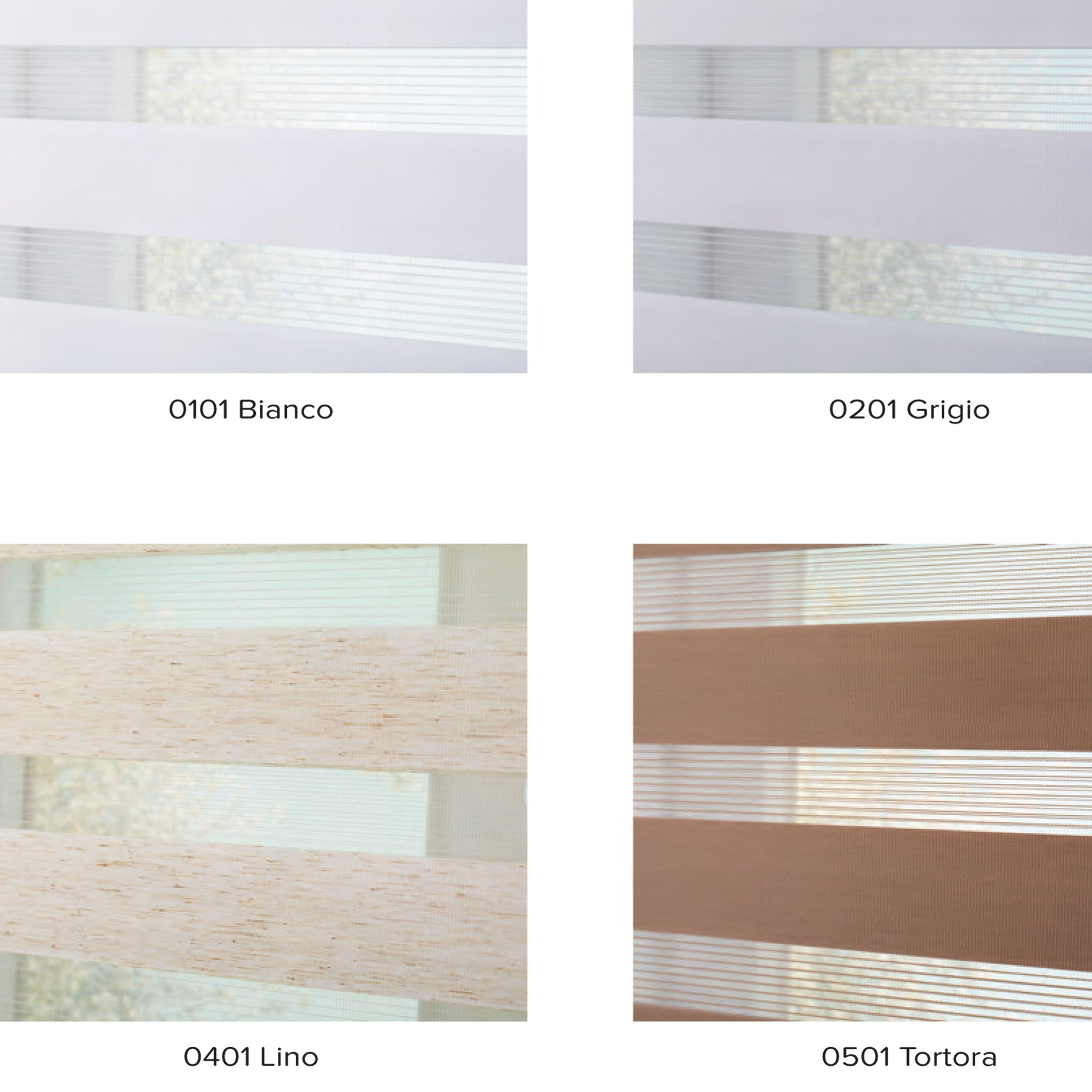 Tenda a rullo DAY & NIGHT misura 140X280 oscurante Linea oro cassonetto pvc