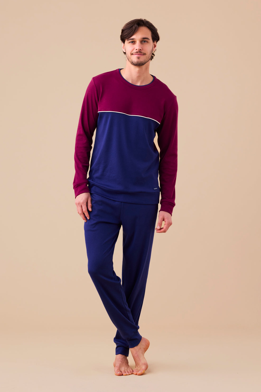 pigiama uomo caldo cotone