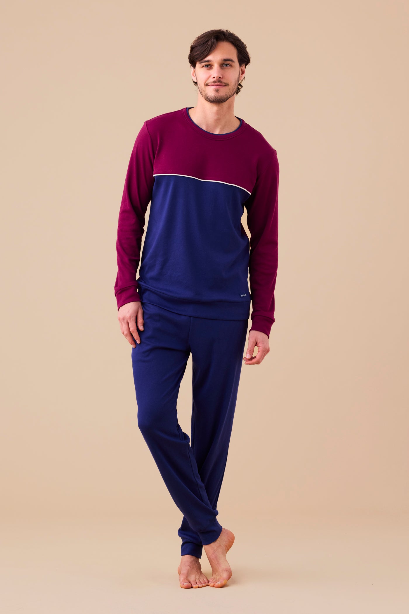 pigiama uomo caldo cotone