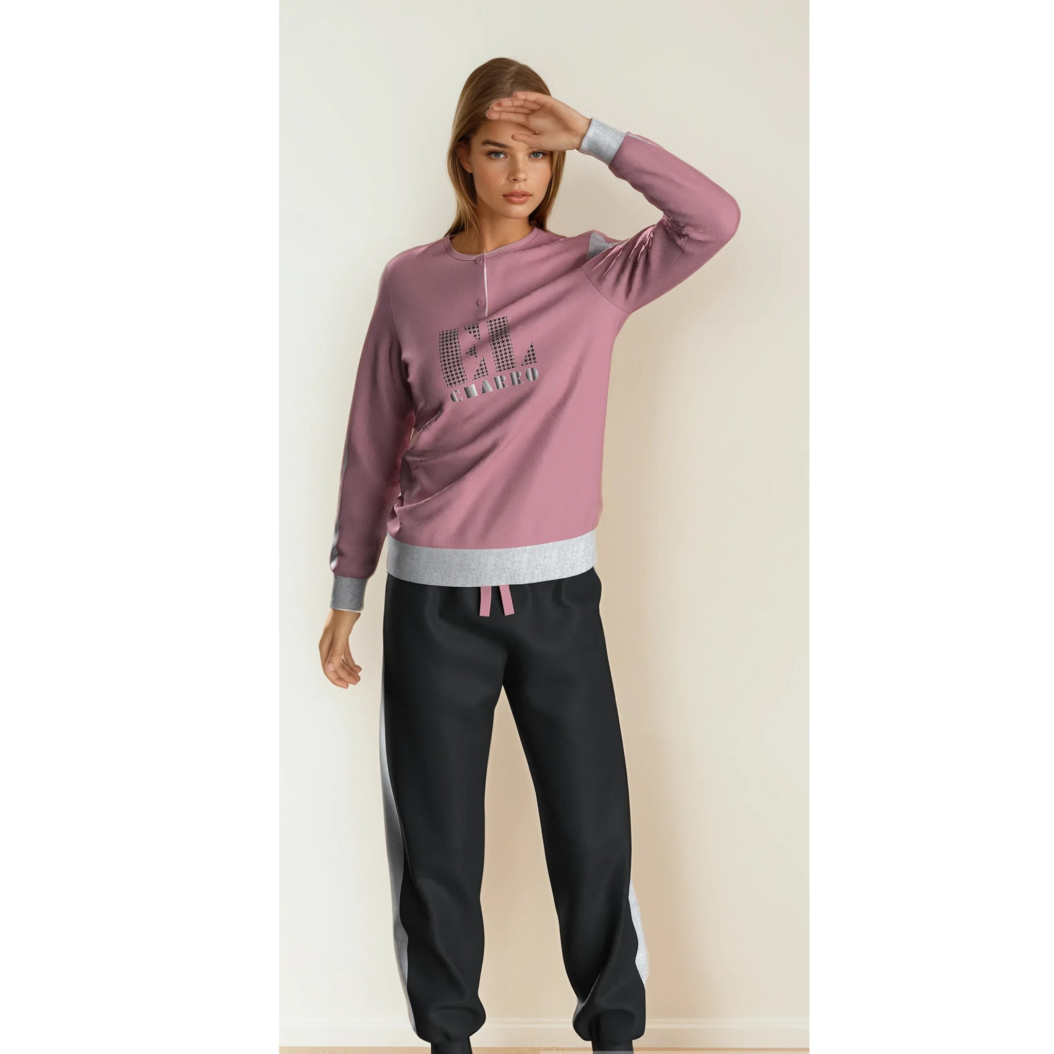 pigiama donna in caldo cotone