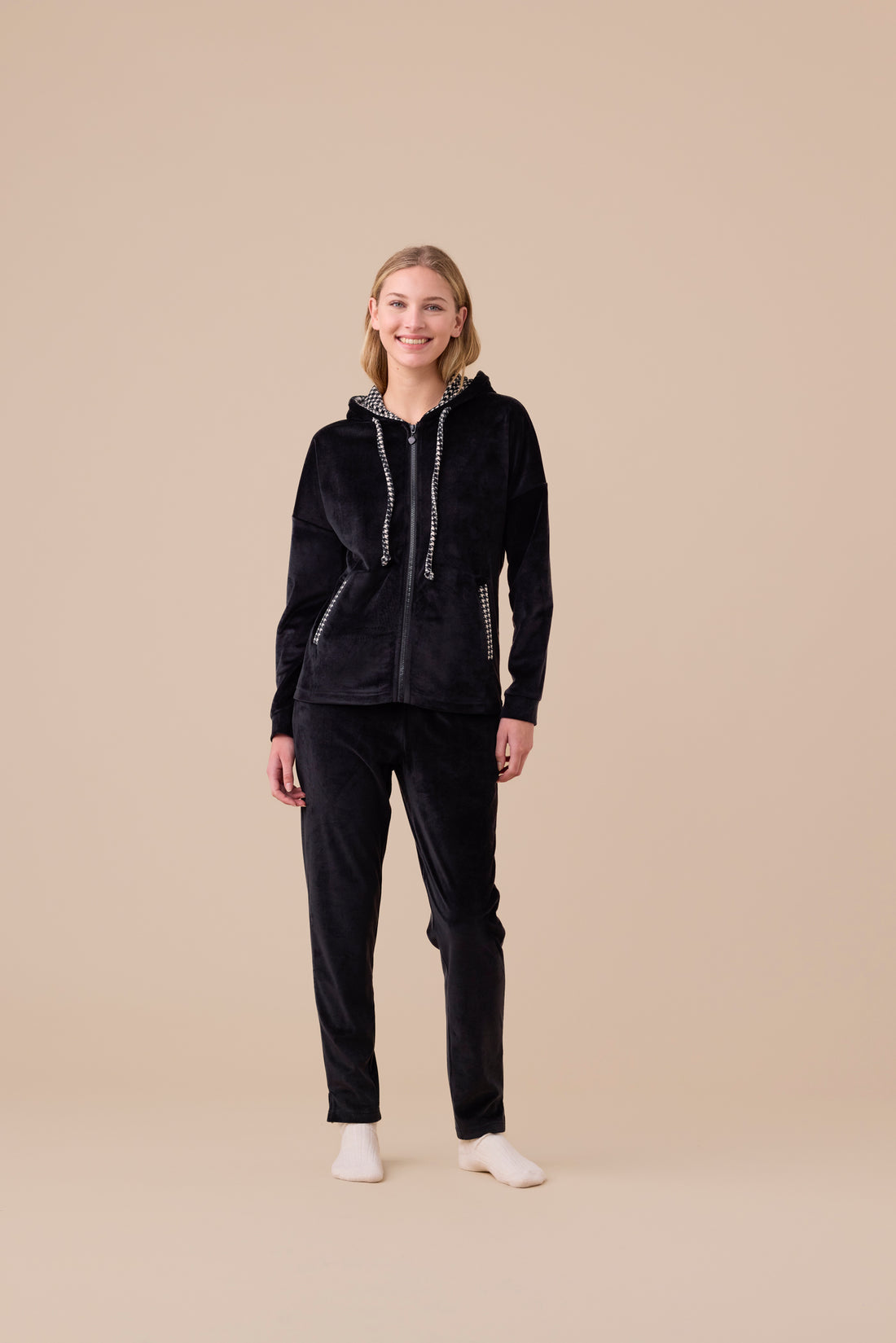 completo donna ciniglia felpata