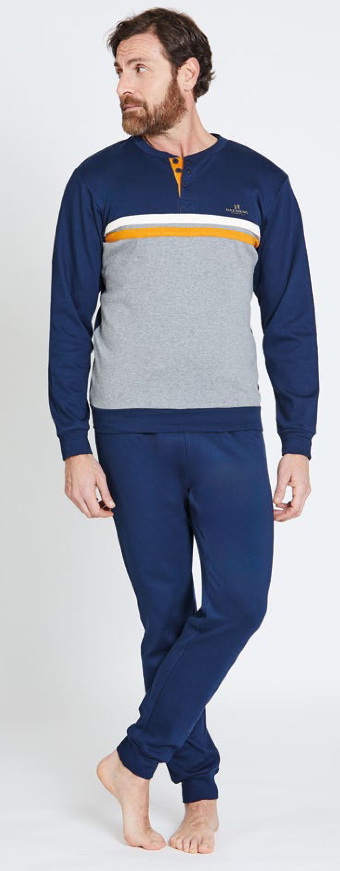 pigiama uomo in caldo cotone