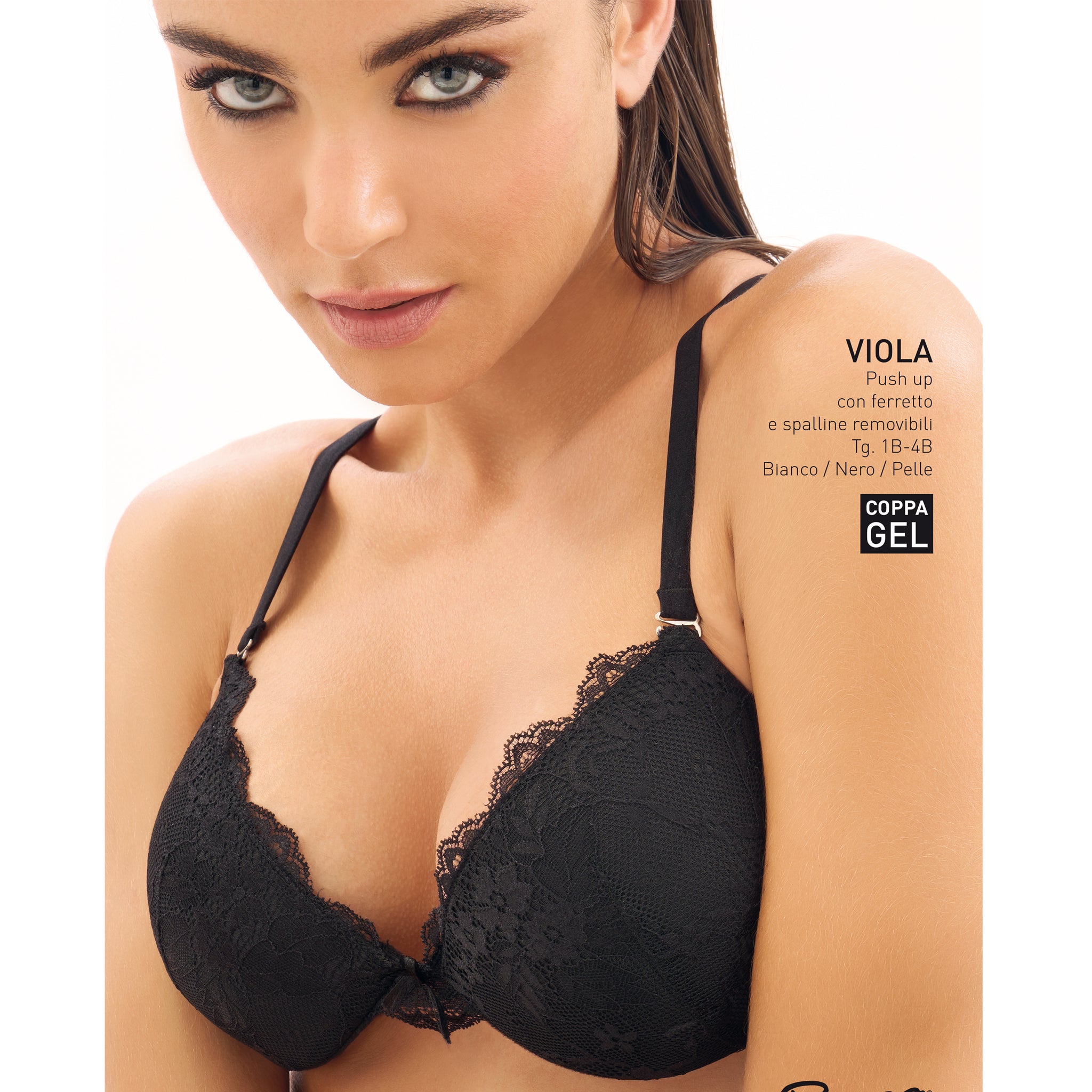Viola push-up con ferretto