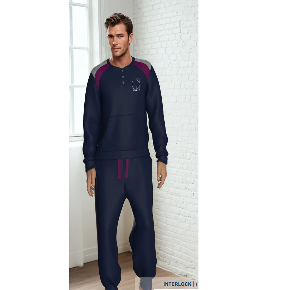 pigiama uomo in caldo cotone