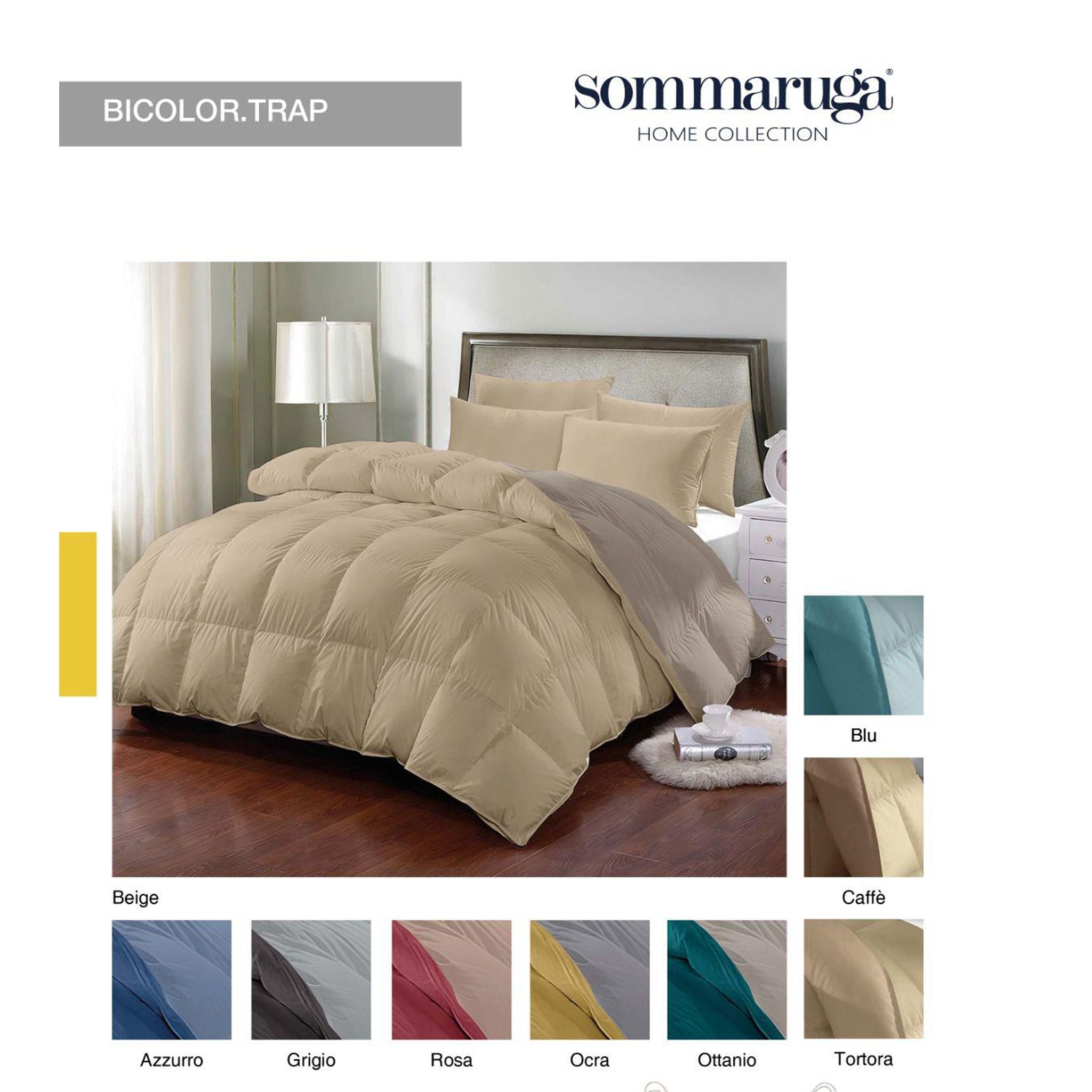 trapunta bicolor 2 piazza bicolor2p