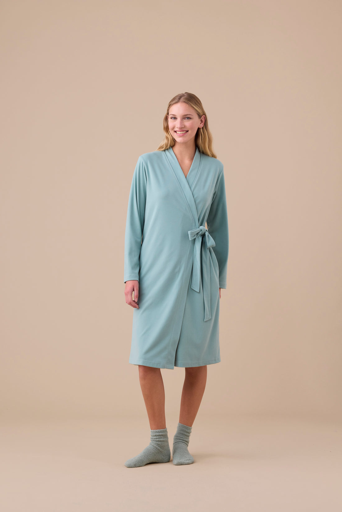 vestaglia donna in micropile