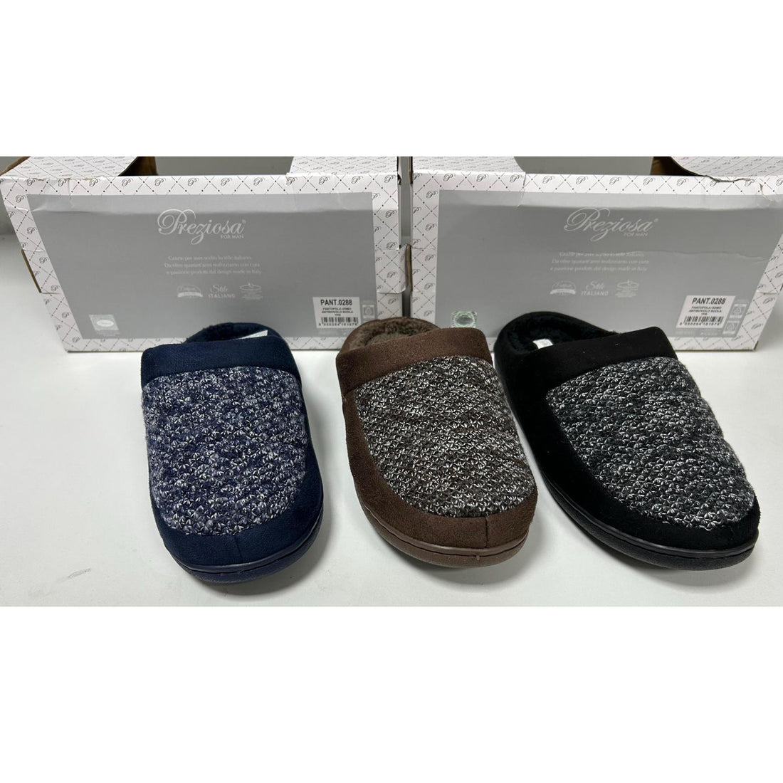 Pantofola Uomo antiscivolo Preziosa Home