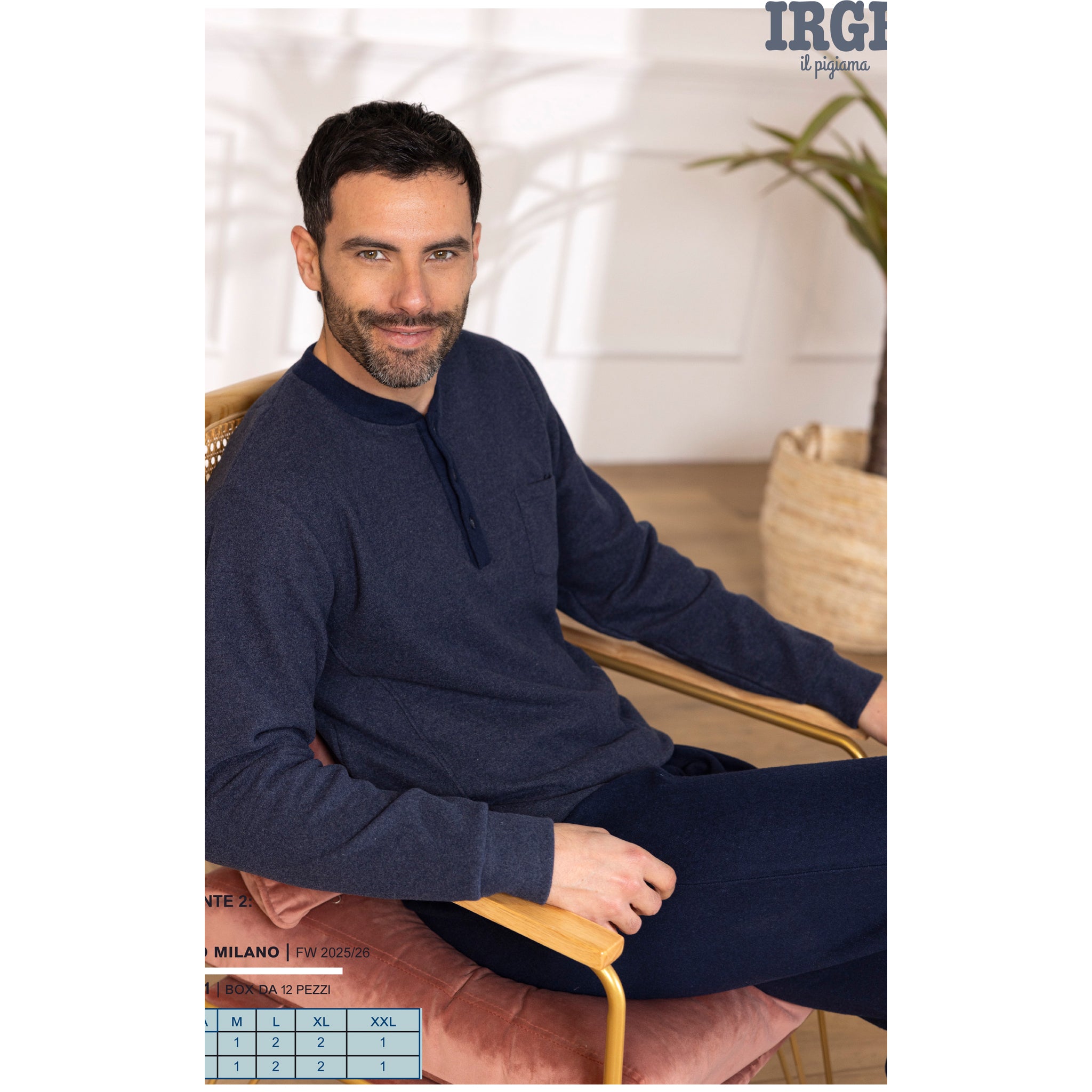 pigiama uomo punto milano