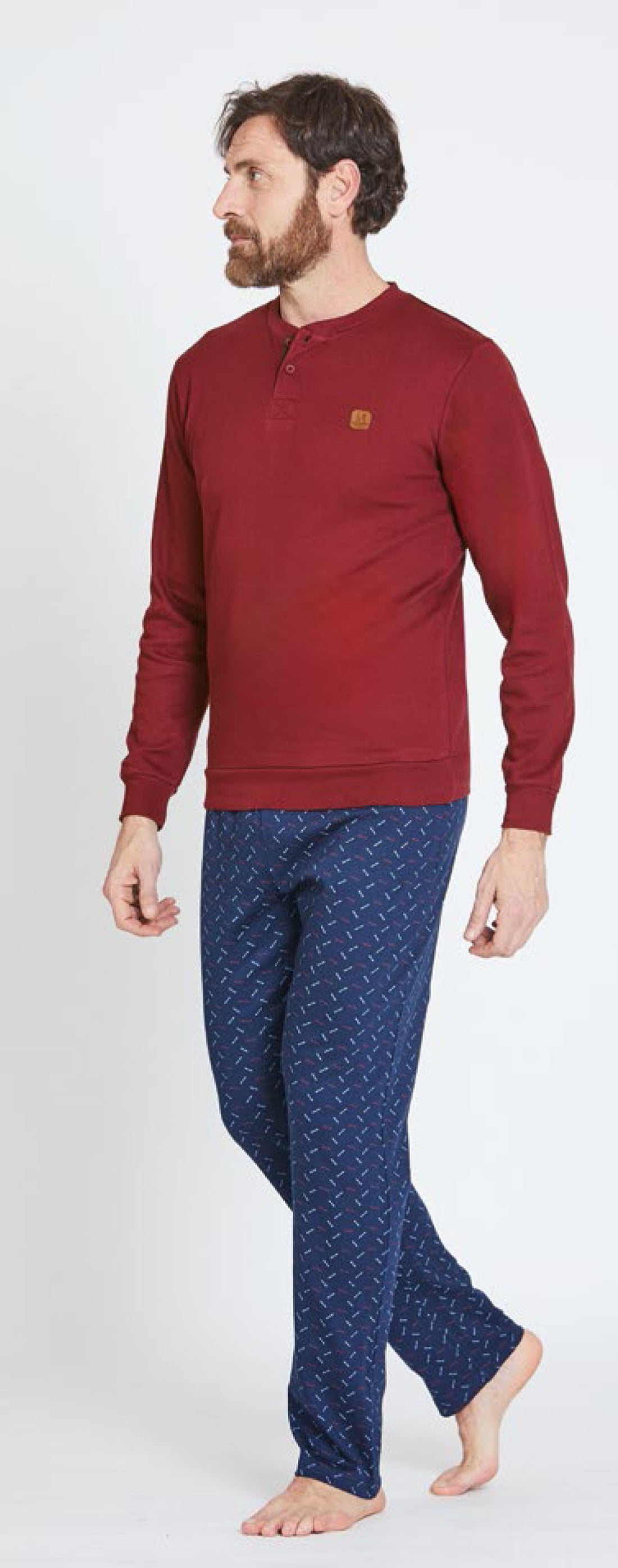 pigiama uomo in caldo cotone