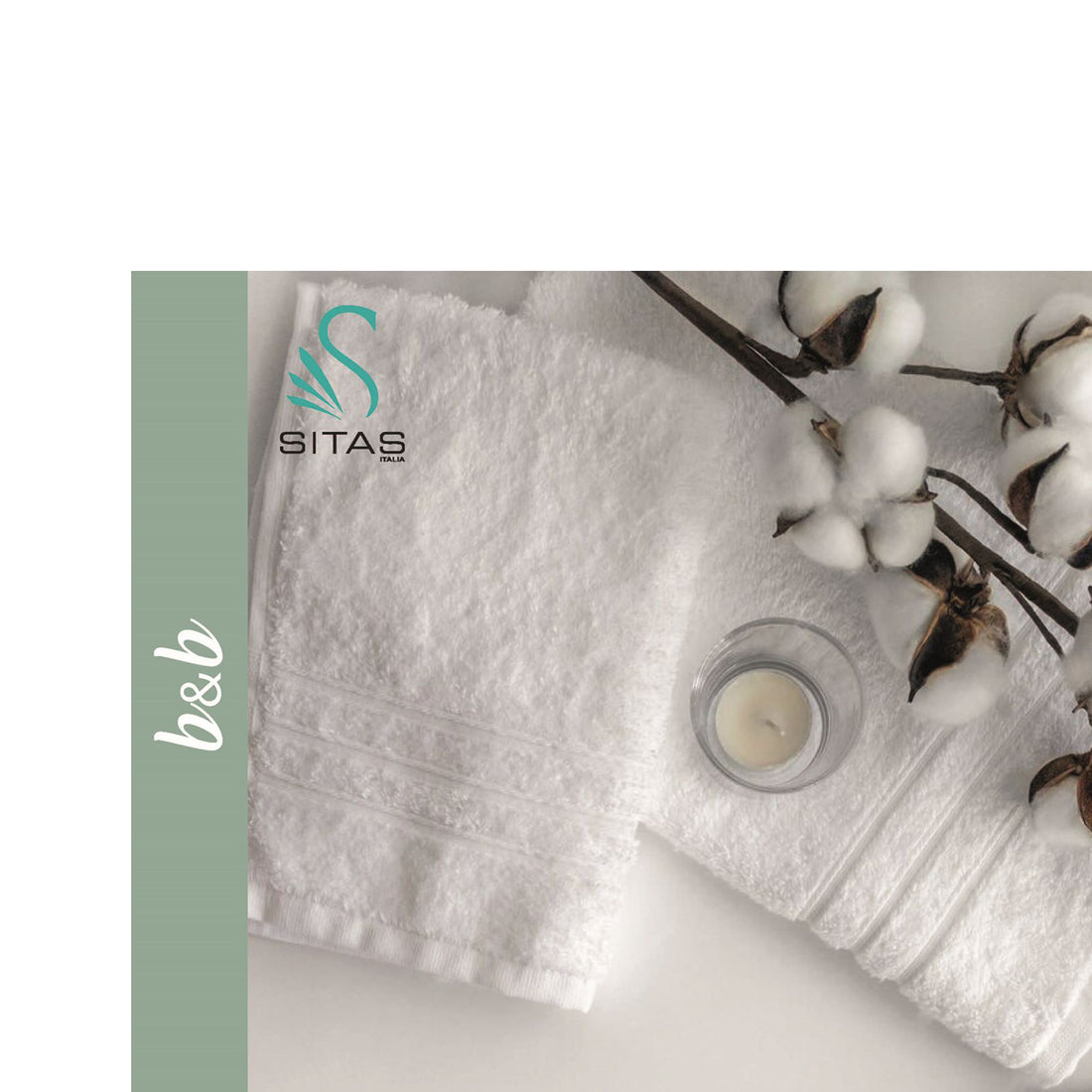 tris spugna b&amp;b bianco