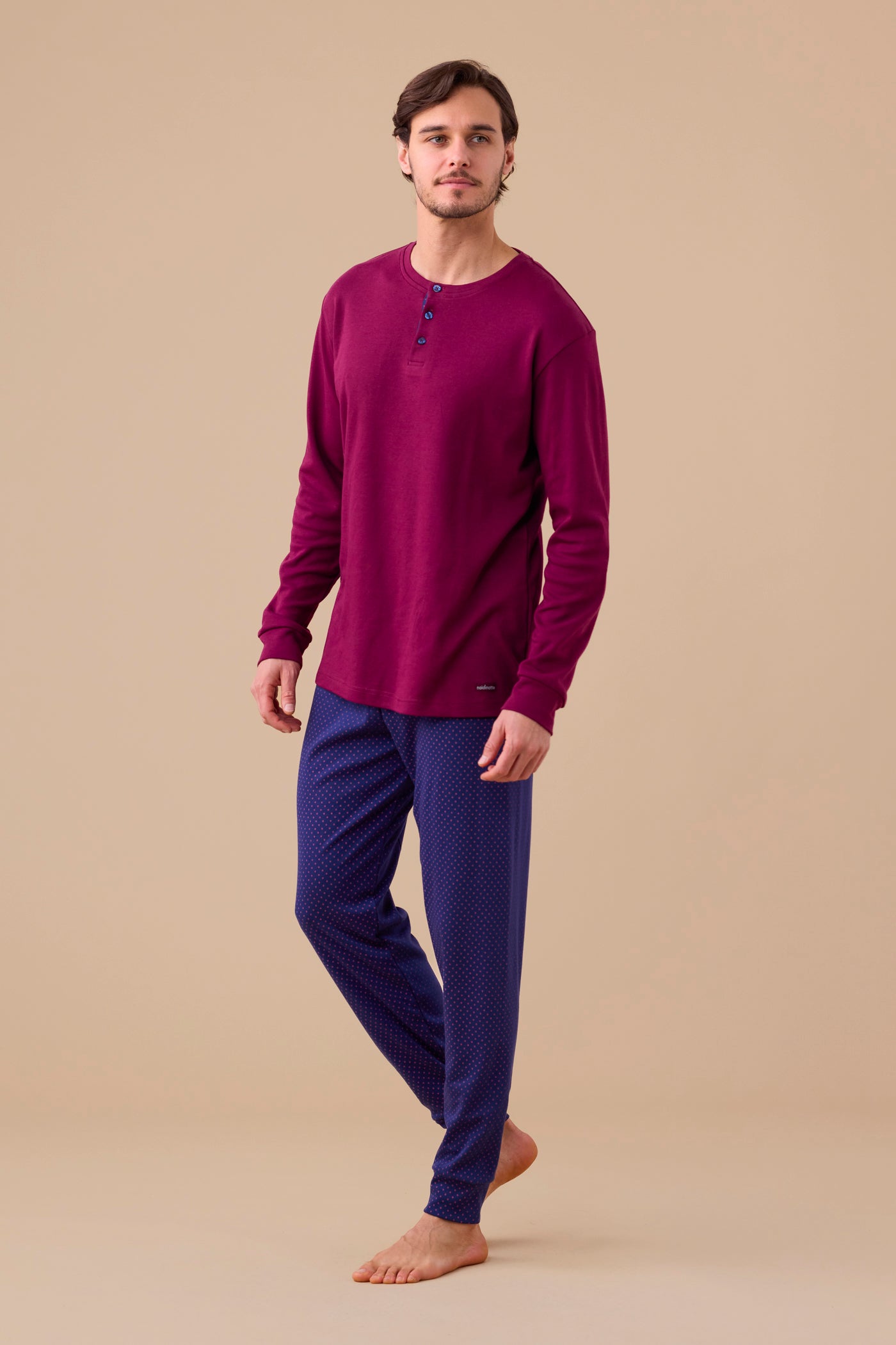 pigiama uomo in caldo cotone