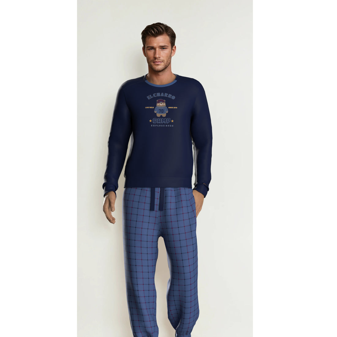 pigiama uomo in caldo cotone