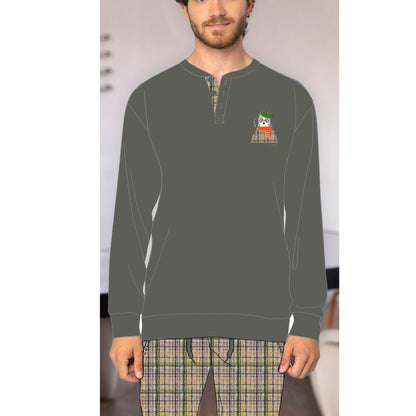 Pigiama uomo caldo cotone