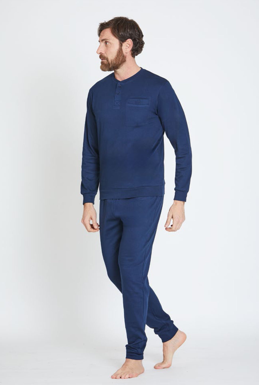 pigiama uomo in caldo cotone