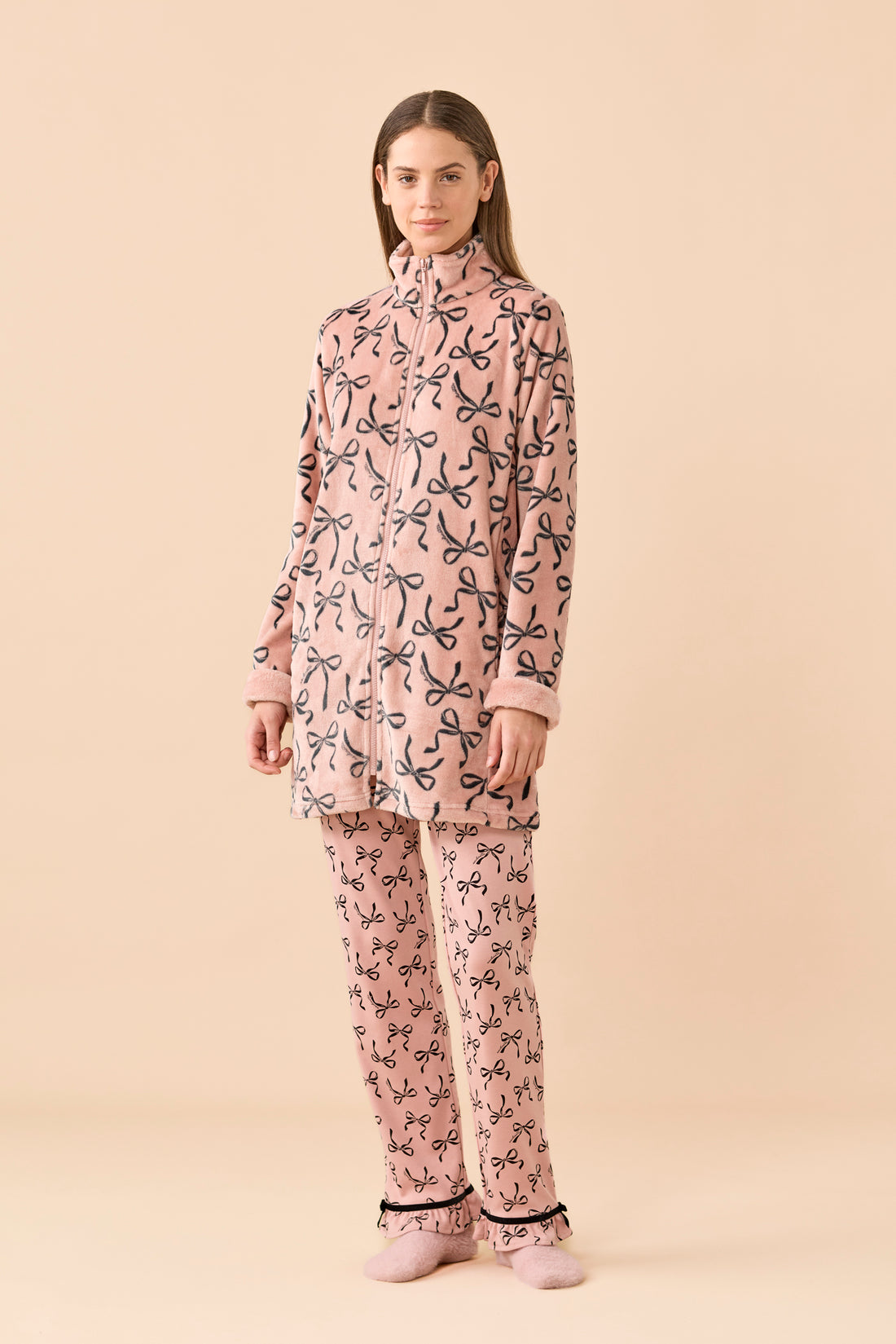 vestaglia donna coral fleece