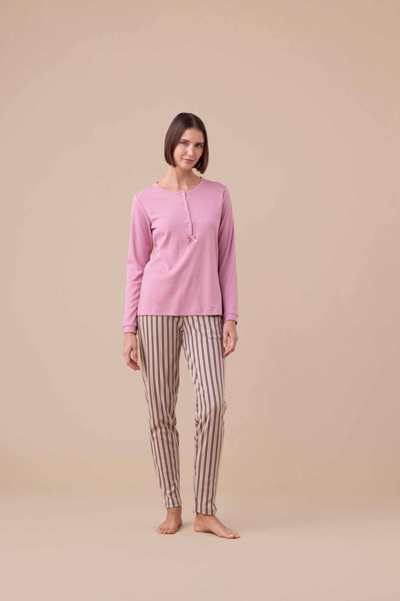 pigiama donna caldo cotone