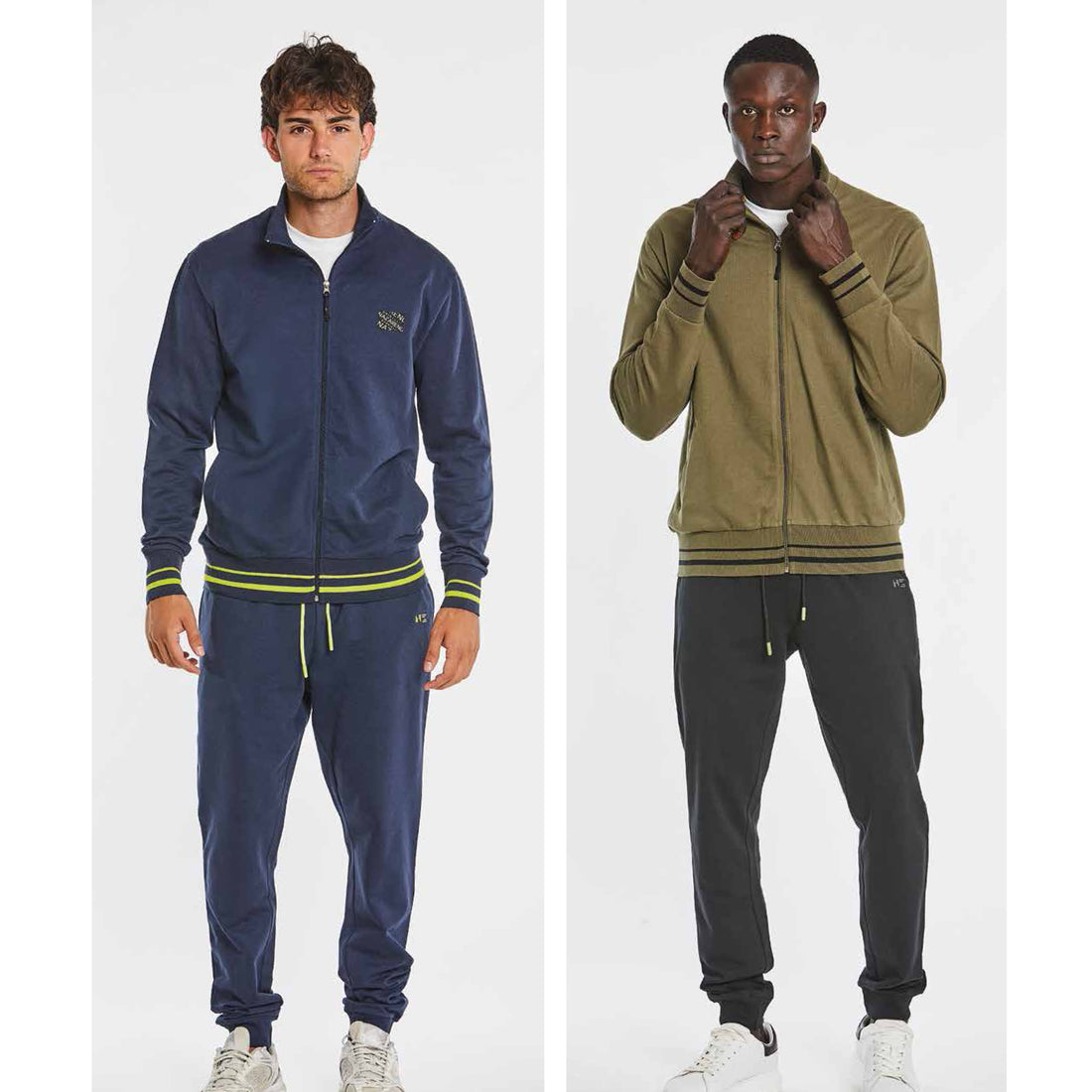 tuta uomo full zip