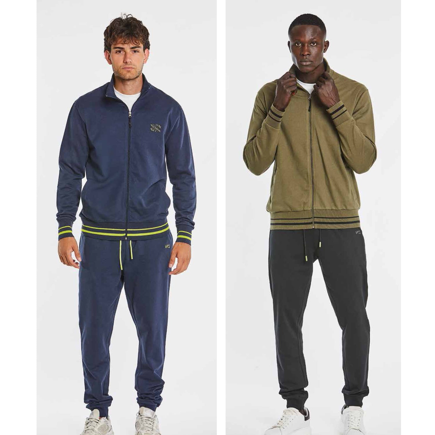 tuta uomo full zip