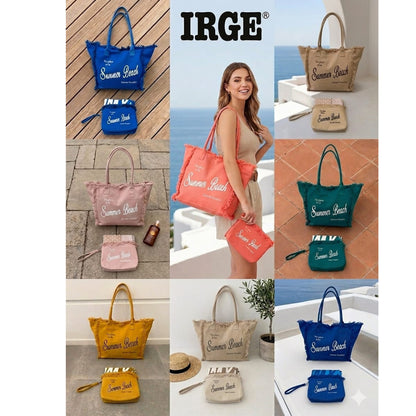 set borsa con telo mare