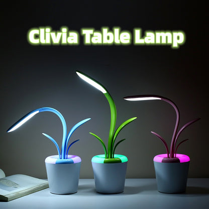Lampada da tavolo LED USB per scrivania moderna, con protezione degli occhi, per soggiorno, camera da letto, tavolini, ufficio.