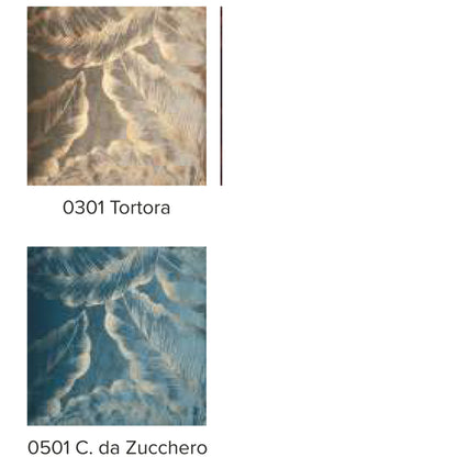 trapunta velluto stampata jacaranda