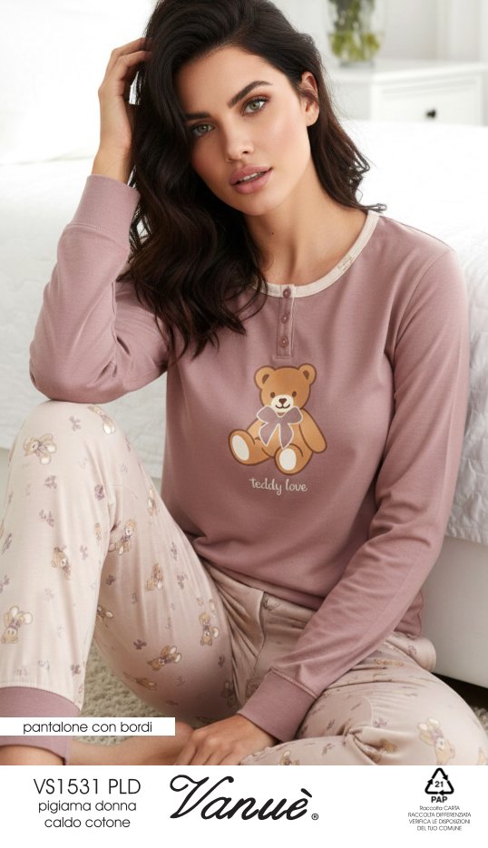 pigiama lungo donna
