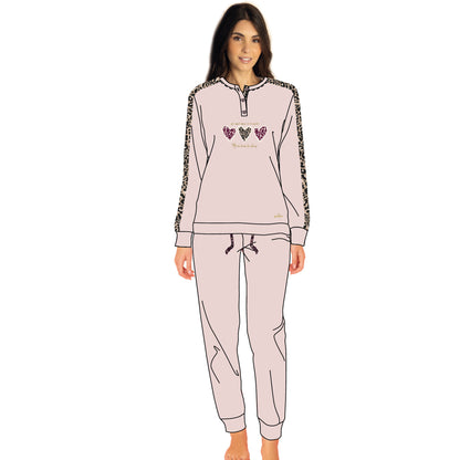 pigiama donna in caldo cotone