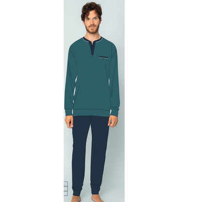 pigiama uomo caldo cotone