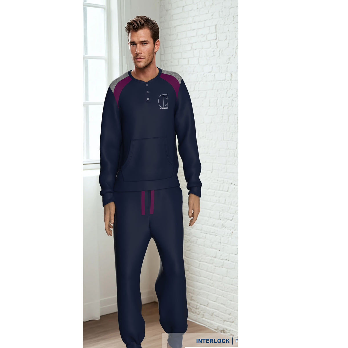 pigiama uomo in caldo cotone