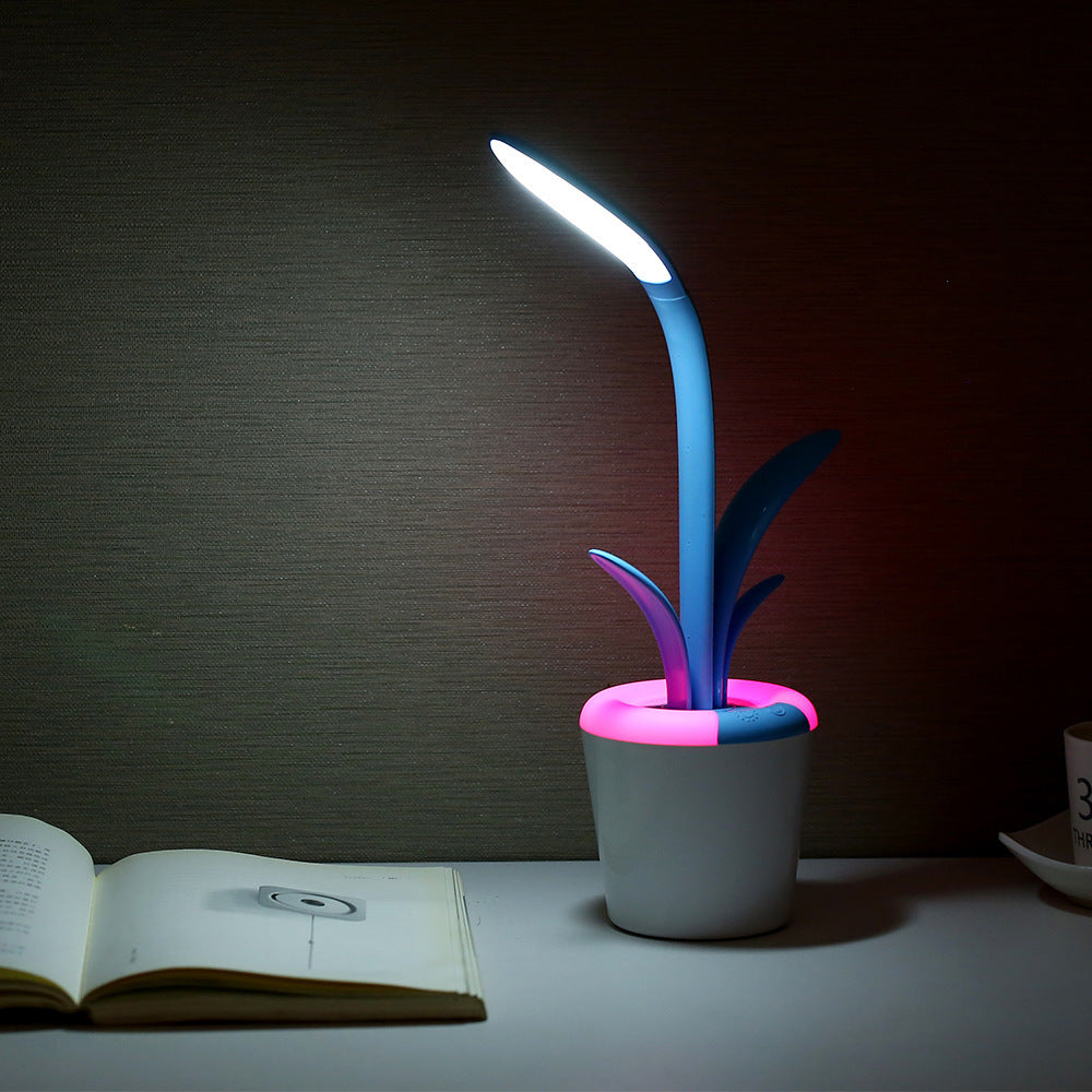 Lampada da tavolo LED USB per scrivania moderna, con protezione degli occhi, per soggiorno, camera da letto, tavolini, ufficio.