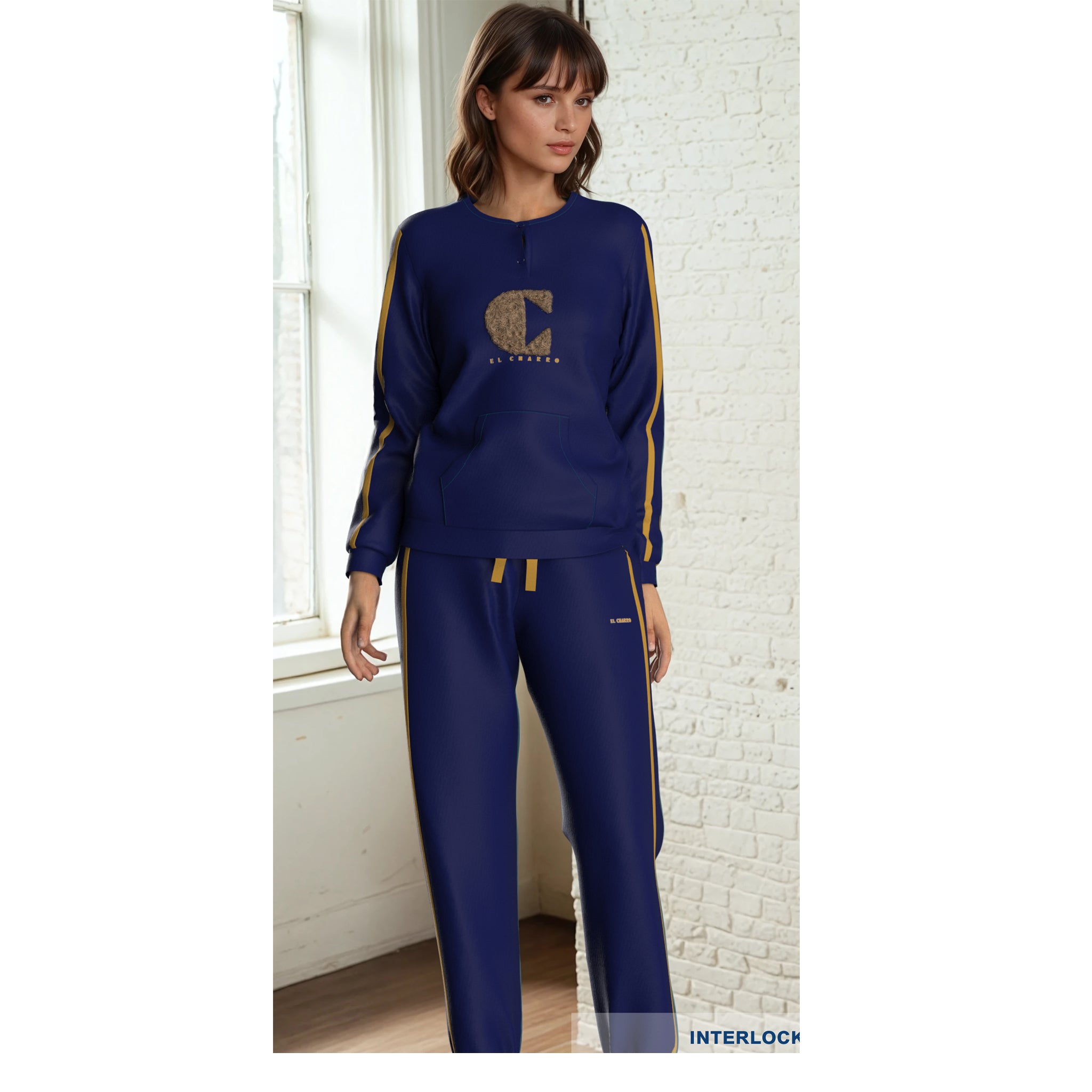 pigiama donna  in caldo cotone