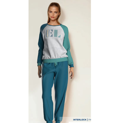 pigiama donna in caldo cotone