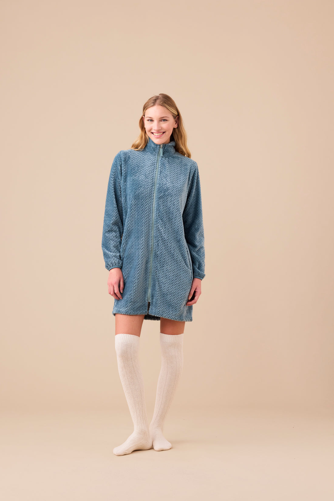 vestaglia donna coral fleece