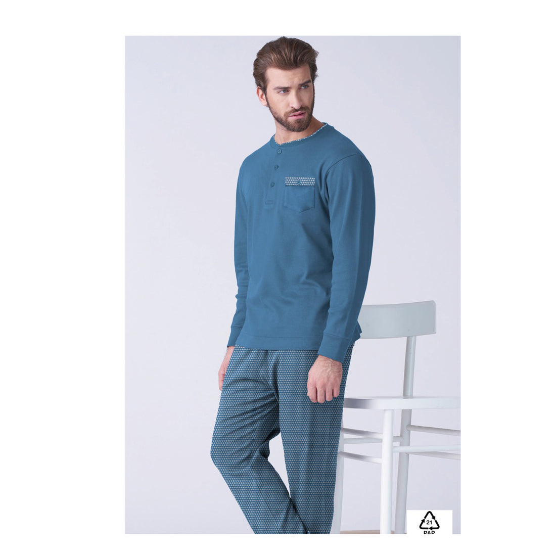 pigiama uomo in caldo cotone