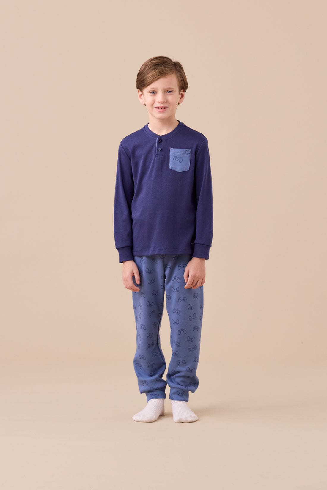 pigiama bambino caldo cotone