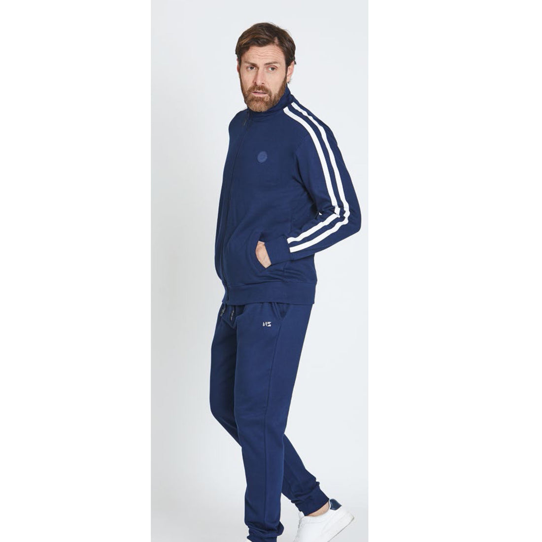 tuta uomo felpa full zip