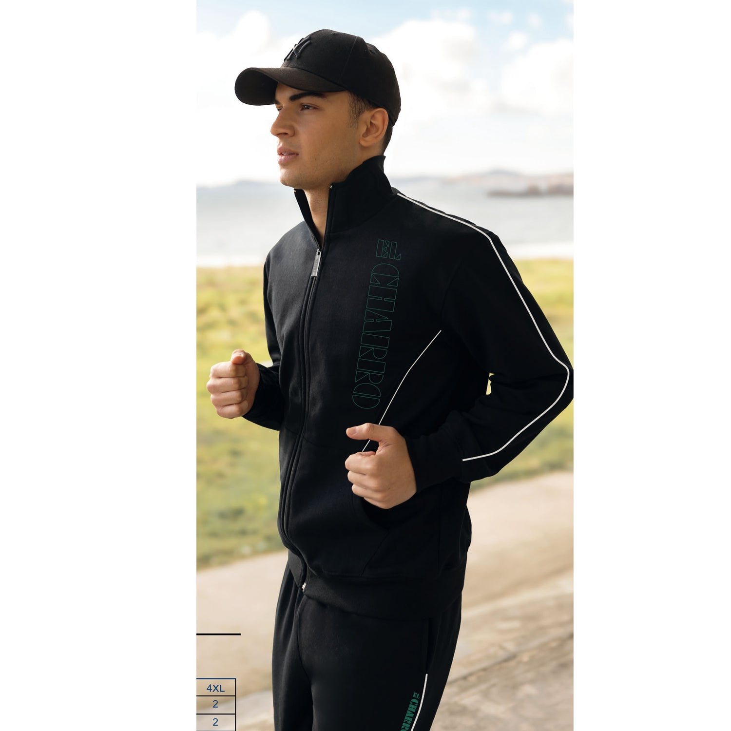 tuta felpa uomo calibrato