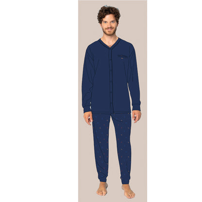 Pigiama uomo caldo cotone