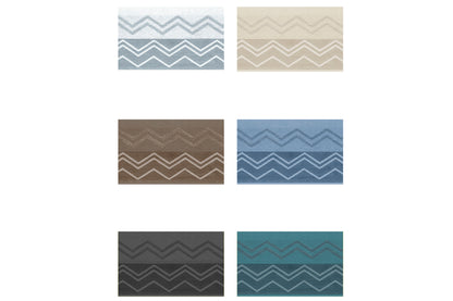 bb0218 Set asciugamani viso e ospite spugna jacquard 100% cotone Linea Oro