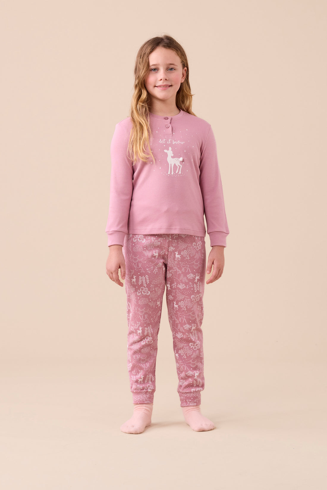 pigiama bimbi caldo cotone