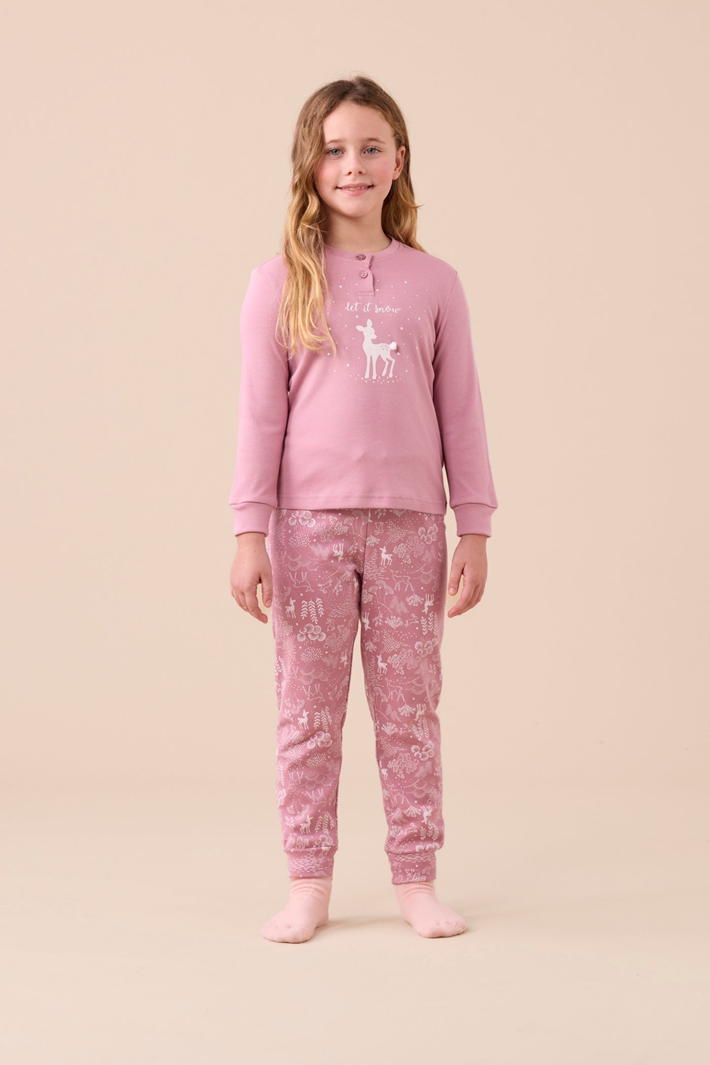 pigiama bimbi caldo cotone