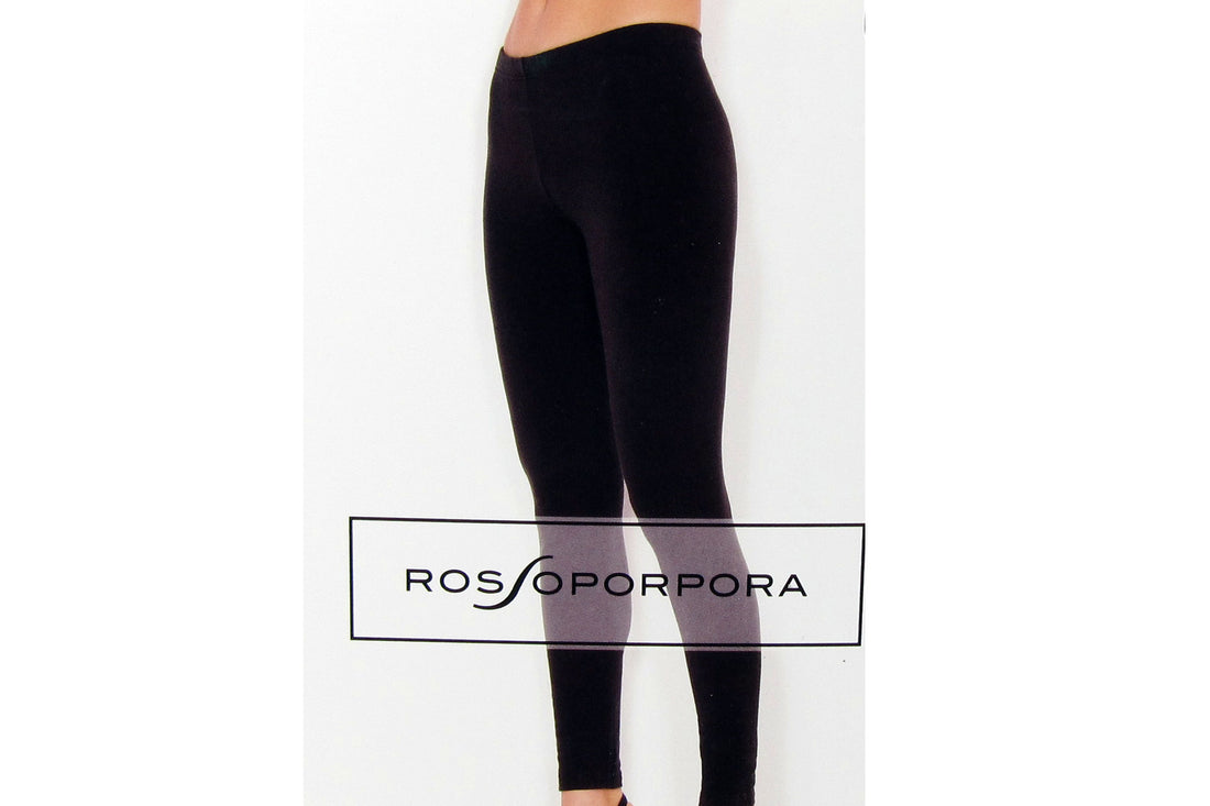 Leggins donna felpato taglie conformate Rosso Porpora