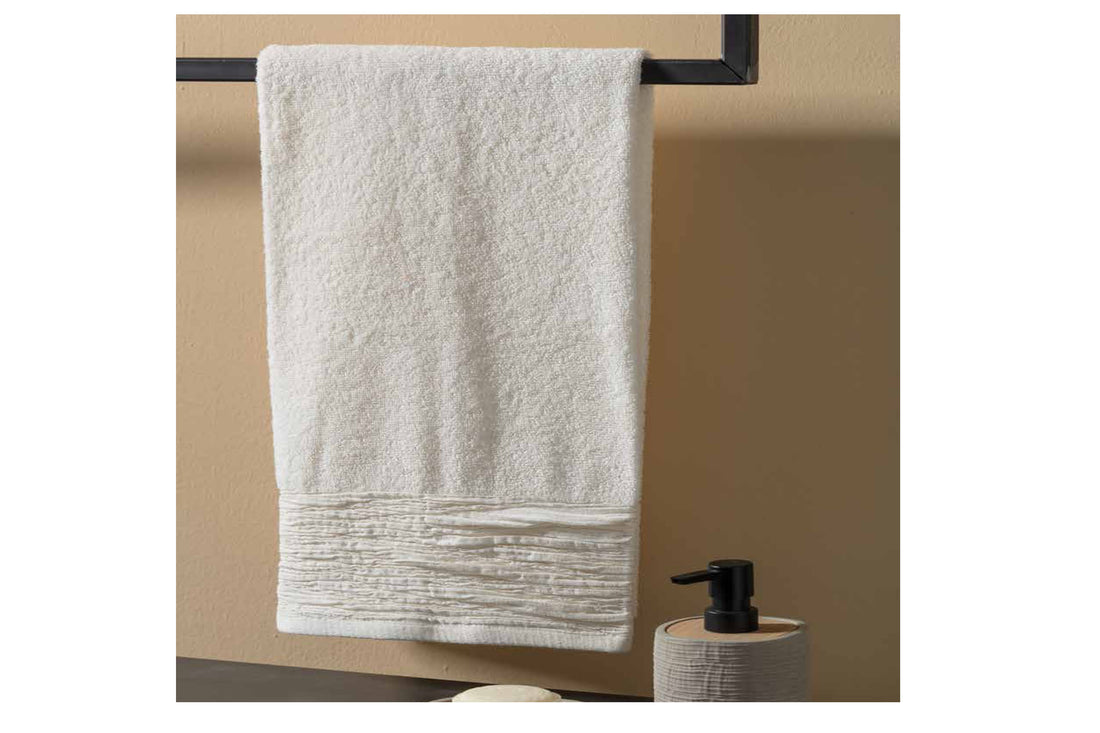 BB0192 Bruges SET 1+1 Asciugamani e ospite spugna 100% cotone Linea Oro