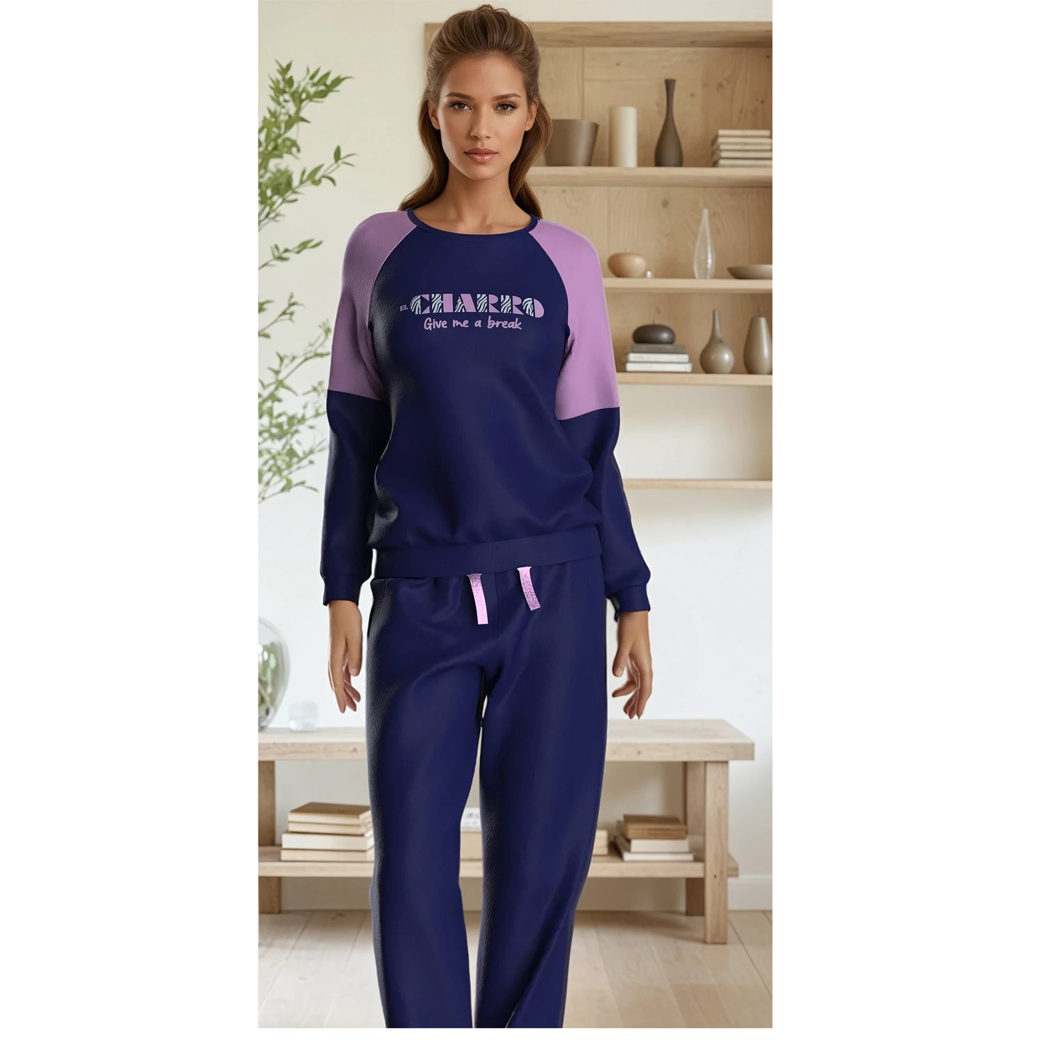 pigiama donna in caldo cotone