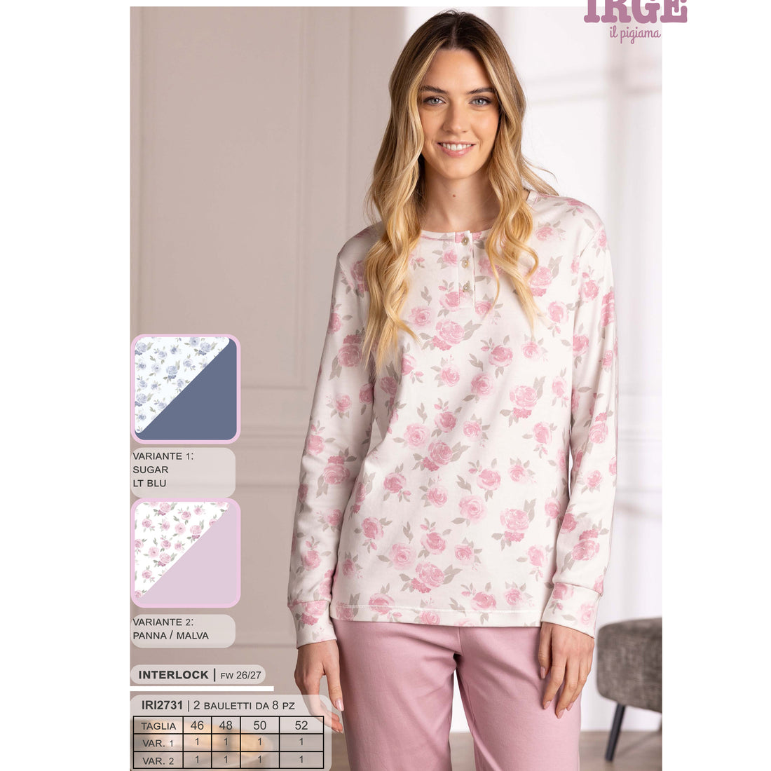 pigiama donna classico