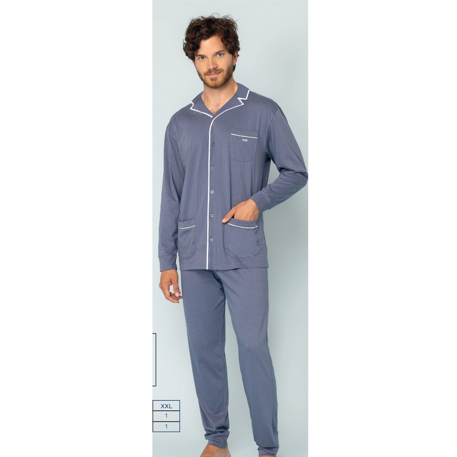 pigiama uomo caldo cotone